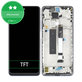 Xiaomi Mi 10T Lite 5G - LCD Displej + Dotykové Sklo + Rám (Pearl Gray) TFT