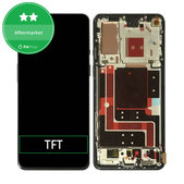 OnePlus 9 - LCD Displej + Dotykové Sklo + Rám (Astral Black) TFT