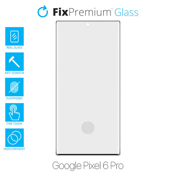 FixPremium FullCover Glass - Tvrzené Sklo pro Google Pixel 6 Pro