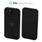 FixPremium - Pouzdro Clear s MagSafe pro iPhone 14, frost black