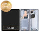 Samsung Galaxy Z Fold 5 F946B - LCD Displej + Dotykové Sklo + Rám (Icyblue) - GH82-31842C Genuine Service Pack