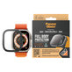 Tvrzené sklo Full Body D3O pro Apple Watch Ultra/Ultra 2, Černá, PanzerGlass