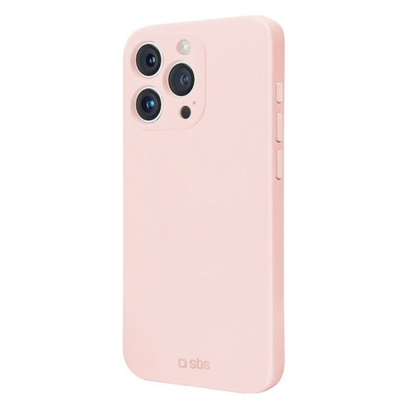 SBS - Pouzdro Instinct pro iPhone 15 Pro, růžová