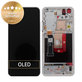 Asus Zenfone 10 - LCD Displej + Dotykové Sklo + Rám (Comet White) - B90AI00M2-R20010 Genuine Service Pack