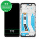 Motorola Moto G73 - LCD Displej + Dotykové Sklo + Rám (Black) TFT
