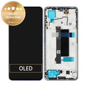 Xiaomi Redmi Note 13 Pro 5G 2312DRA50C - LCD Displej + Dotykové Sklo + Rám (Aurora Purple) - 5600030N1600 Genuine Service Pack