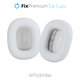 Náhradní Náušníky pro Apple AirPods Max (Eco-Leather), bílá