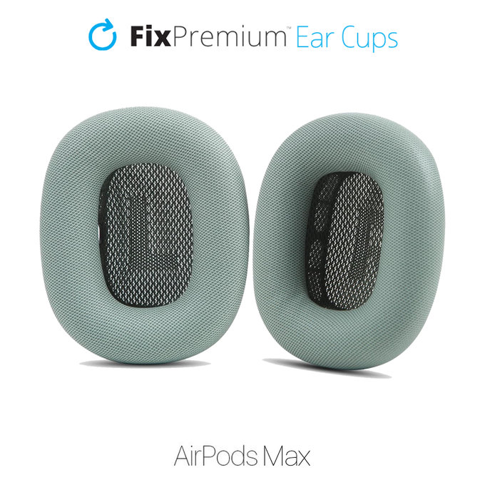 Náhradní Náušníky pro Apple AirPods Max (Eco-Leather), zelená