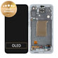 Samsung Galaxy A55 A556B - LCD Displej + Dotykové Sklo + Rám (Awesome Iceblue) - GH82-34305B Genuine Service Pack