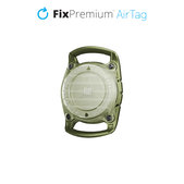 FixPremium - Obojek AirTag pro psy a kočky, zelený