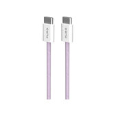 PURO - USB-C Kabel / USB-C, 60W, Fabrik FABK4, 1,5 m, coraltastic