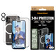 Bundle 3v1 Hoops + Tvrzené sklo UWF + Hard Case pro iPhone 16, PanzerGlass