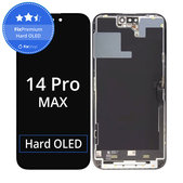 Displej Hard OLED pro iPhone 14 Pro Max, Dotykové sklo s rámem, FixPremium