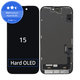 Displej Hard OLED pro iPhone 15, Dotykové sklo s rámem, FixPremium