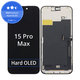 Displej Hard OLED pro iPhone 15 Pro Max, Dotykové sklo s rámem, FixPremium