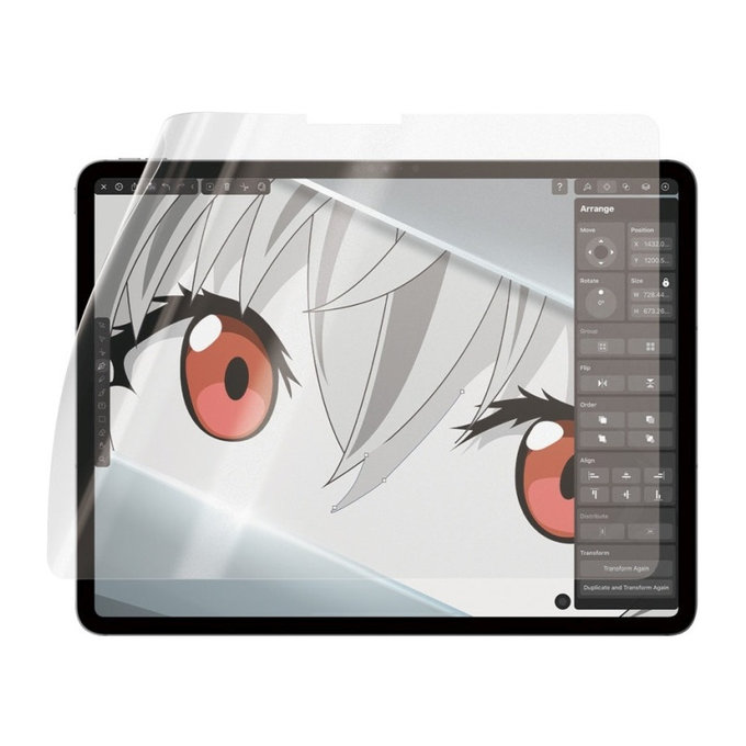 Ochranná fólie GraphicPaper UWF pro iPad Air 13"/Pro 13", Čirá, PanzerGlass