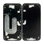 Apple iPhone 16 Plus - Střední rám + Tlačítka zapínání + Hlasitosti (Black)