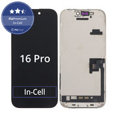 Displej In-Cell FHD pro iPhone 16 Pro, Dotykové sklo s rámem, FixPremium