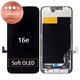 Displej pro iPhone 16e, 17e, Dotykové sklo s rámem, Refurbished