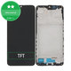 Samsung Galaxy A16 5G - LCD Displej + Dotykové Sklo + Rám (Blue Black) TFT