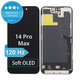 Displej Soft OLED pro iPhone 14 Pro Max, Dotykové sklo s rámem, DIAGNOSTIC
