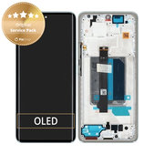 Xiaomi Redmi Note 14 Pro+ 5G  - LCD Displej + Dotykové Sklo + Rám (Frost Blue) - 5600170O16U00 Genuine Service Pack