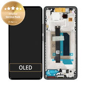 Xiaomi Redmi Note 14 Pro+ 5G  - LCD Displej + Dotykové Sklo + Rám (Midnight Black) - 5600190O16U00 Genuine Service Pack