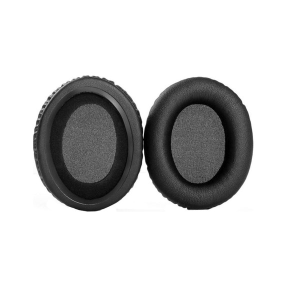 Náhradní Náušníky pro HyperX Cloud Flight, Stinger, Paměťová pěna + PU kůže, Černé, 1 pár
