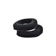 Náhradní Náušníky pro Logitech Astro A40, A50, Paměťová pěna + Látkové, Černé, 1 pár