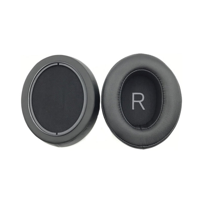 Náhradní Náušníky pro Sennheiser Momentum 3.0, Paměťová pěna + PU kůže, Černé, 1 pár