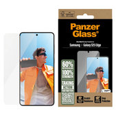 Tvrzené sklo UWF s aplikátorem pro Samsung Galaxy S25 Edge, Čirá, PanzerGlass