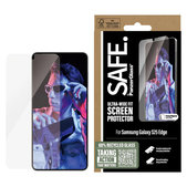 Tvrzené sklo UWF s aplikátorem pro Samsung Galaxy S25 Edge, Čirá, SAFE by PanzerGlass
