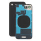 Apple iPhone 16e - Sklo Zadního Housingu + Sklíčko Kamery (Black)