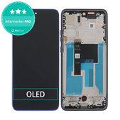 Motorola Edge 50 Neo - LCD Displej + Dotykové Sklo + Rám (Nautical Blue) OLED