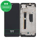 Motorola Moto G84 XT2347 - LCD Displej + Dotykové Sklo + Rám (Black) TFT