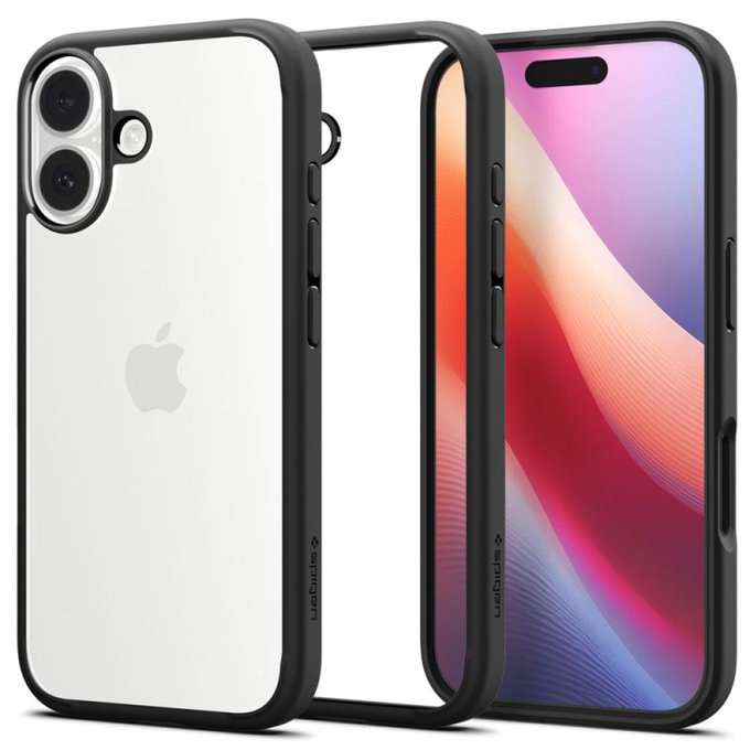 Spigen - Pouzdro Ultra Hybrid pro iPhone 17, Matte Black