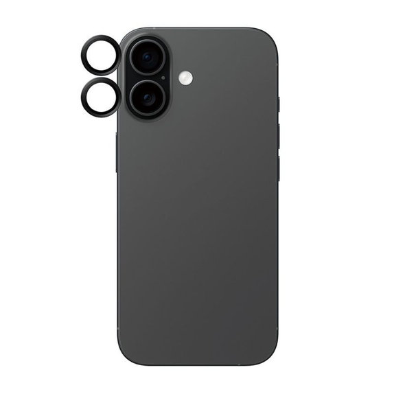 Ochranný kryt objektívu Hoops pro iPhone 17/16 Plus/16, Černá, PanzerGlass