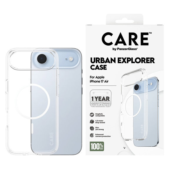 Pouzdro Urban Explorer s MagSafe pro iPhone Air, Bílá, CARE