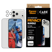Bundle 3v1 Privacy pro iPhone 17 Pro Max, PanzerGlass