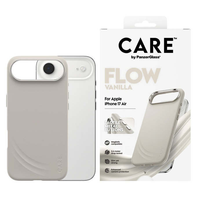 Pouzdro FLOW s MagSafe pro iPhone Air, Vanilla, CARE