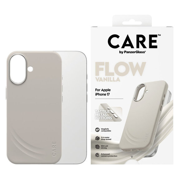 Pouzdro FLOW s MagSafe pro iPhone 17, Vanilla, CARE
