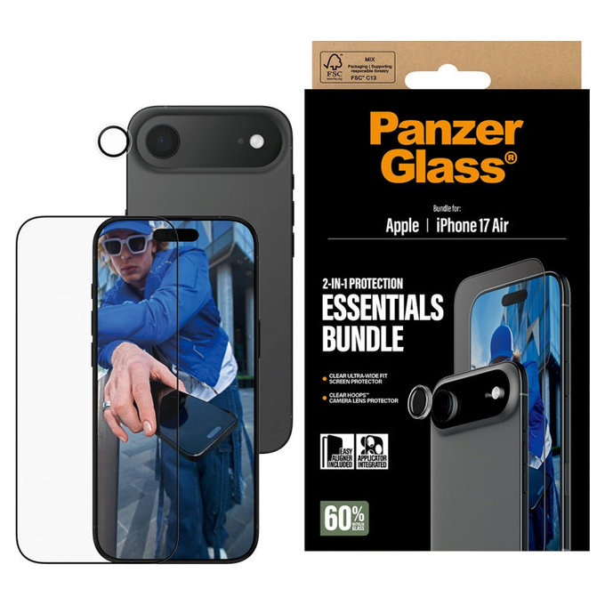 Bundle Essentials 2v1 pro iPhone Air, PanzerGlass