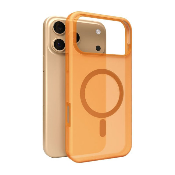 PURO - Pouzdro DAYLIGHT s MagSafe pro iPhone 17 Pro Max, oranžová