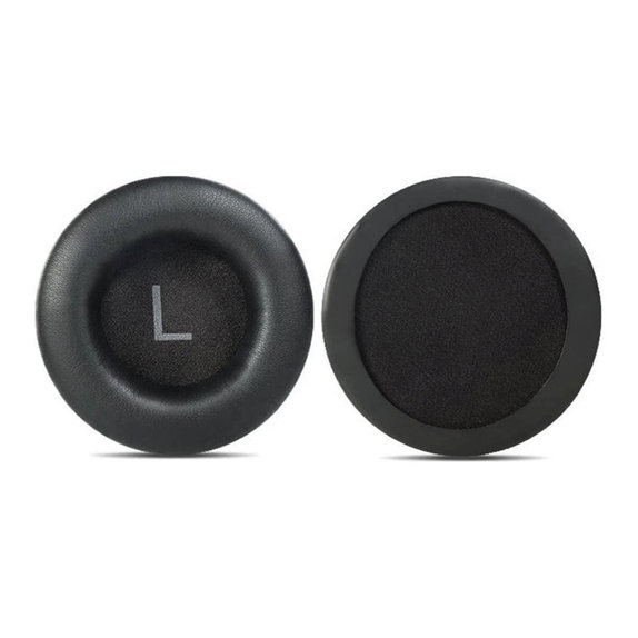 Náhradní Náušníky pro AKG K52, K72, K92, K240, Paměťová pěna + PU kůže, Černé, 1 pár