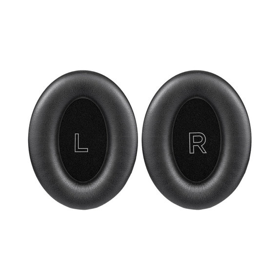 Náhradní Náušníky pro Bose A30, PU kůže, Černé, 1 pár