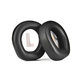 Náhradní Náušníky pro JBL Quantum Q200, Q300, Paměťová pěna + PU kůže, Černé, 1 pár