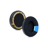 Náhradní Náušníky pro Beats Studio Pro, Paměťová pěna + Textil + Kůže, Černé, Chladivý gel, 1 pár