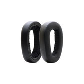 Náhradní Náušníky pro Sennheiser GSP500, GSP600, Paměťová pěna + PU kůže, Černé, 1 pár