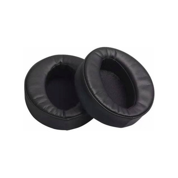 Náhradní Náušníky pro Sony MDR-XB950, Paměťová pěna + PU kůže, Černé, 1 pár