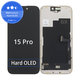 Displej Hard OLED pro iPhone 15 Pro, Dotykové sklo s rámem, FixPremium